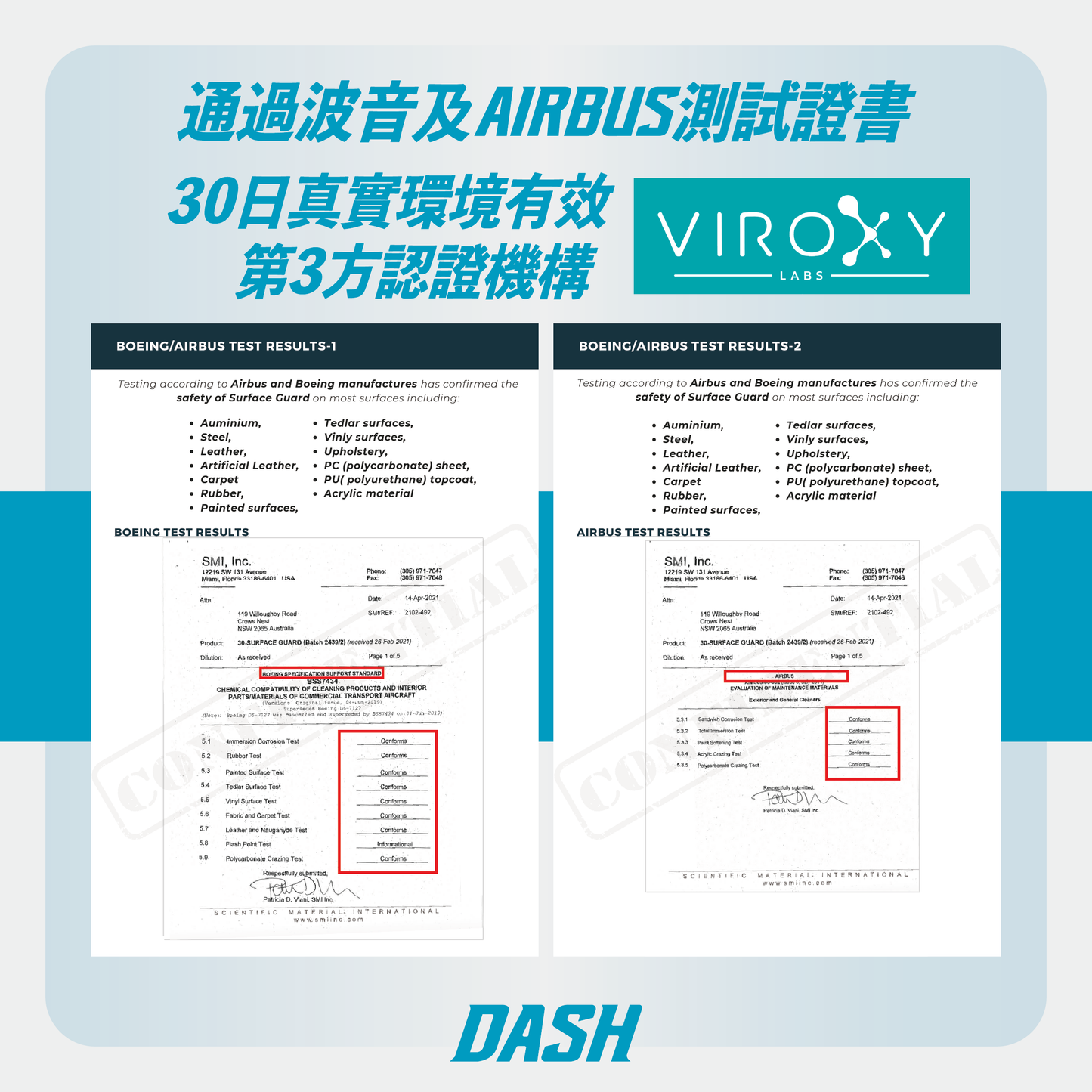DASH-30 防護醫院級抗菌塗層消毒劑 （500ml）